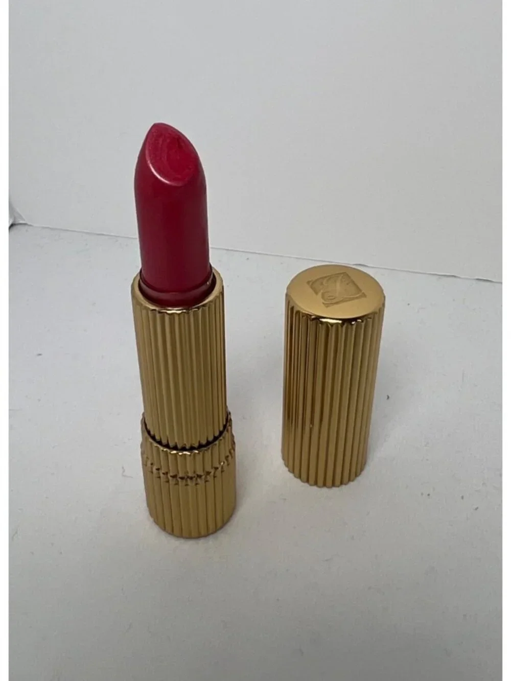 Estee Lauder All-Day Lipstick #18 STARLIT PINK GOLD CASE Never Used